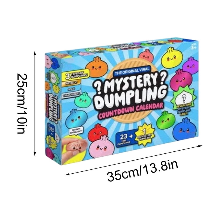 Mystery Dumpling Advent Countdown Calendar, 2026 New Squishing Bun