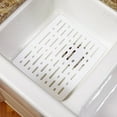 thumbnail image 6 of Rubbermaid 1G1706WHT Enhanced Microbal Sink Mat, Small, White, 6 of 11