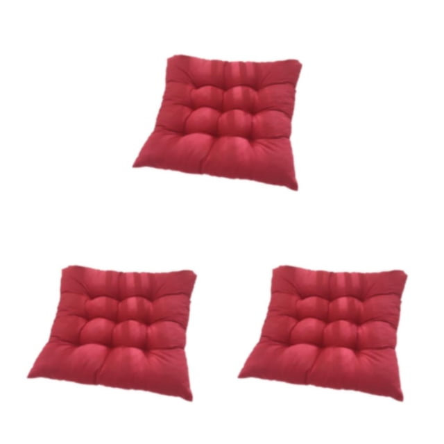 Maytalsory Coussin Anti-Pet Respirant Tissu Polyester Remplissage Perle Libération de Pression Tissu Polyester Confortable et Respirant Rouge Vin 3Set