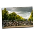 thumbnail image 2 of Gango Home Decor Bikes on Bridge I by Erin Berzel (Ready to Hang); One 36x24in Hand-Stretched Canvas, 2 of 4