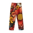 thumbnail image 3 of Fotbe Colorful Vintage Floral Pattern Men's Pajama Pants,Sleepwear Pants,Pj Bottoms Drawstring And Pockets-Large, 3 of 7