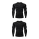 thumbnail image 4 of Guardurnaity Ropa interior térmica para hombre, medias elásticas de secado rápido, camisetas para esquiar y correr, ropa deportiva para Estilo 1608, XXXL 2piezas, 4 of 6