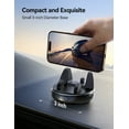thumbnail image 7 of JOYROOM Car Phone Holder, Dashboard Phone Holder for Car Compatible with Popsocket and Thick Case, 360° Rotatable & Vertical 30° Adjustable Base Car Mount, Black, 7 of 7