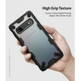 thumbnail image 6 of Ringke Fusion-X Case Compatible with Samsung Galaxy S10 Plus, Transparent Hard Back Shockproof Advanced Bumper Cover - Hexagon Black, 6 of 7