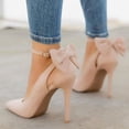 thumbnail image 1 of unbranded 1Par Beige De Ante Con De Pump Sofisticados Para Fiestas Y Oficina, 1 of 8