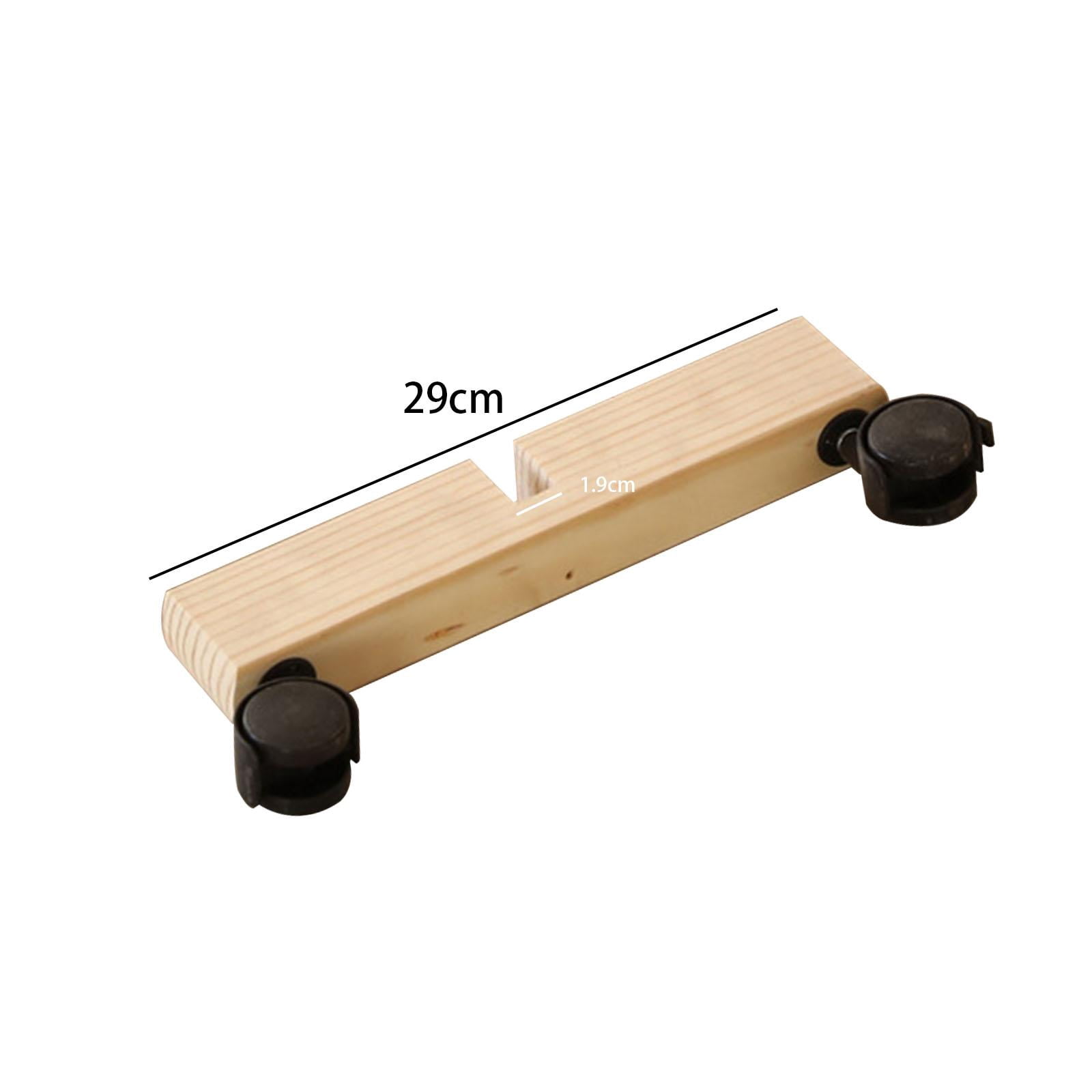 TISHITA 4 Pieces Privacy Screen Holder Privacy Screen Stand, Easy to Install Portable Decor Room Divider Stand for Living Room Office Wooden