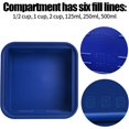 thumbnail image 4 of Cup Silicone Freezer Tray with Lid Make Perfect Cup Portions Easy Release Molds for Food Storage & Freeze Soup Broth Stew or Sauce, 4 of 7