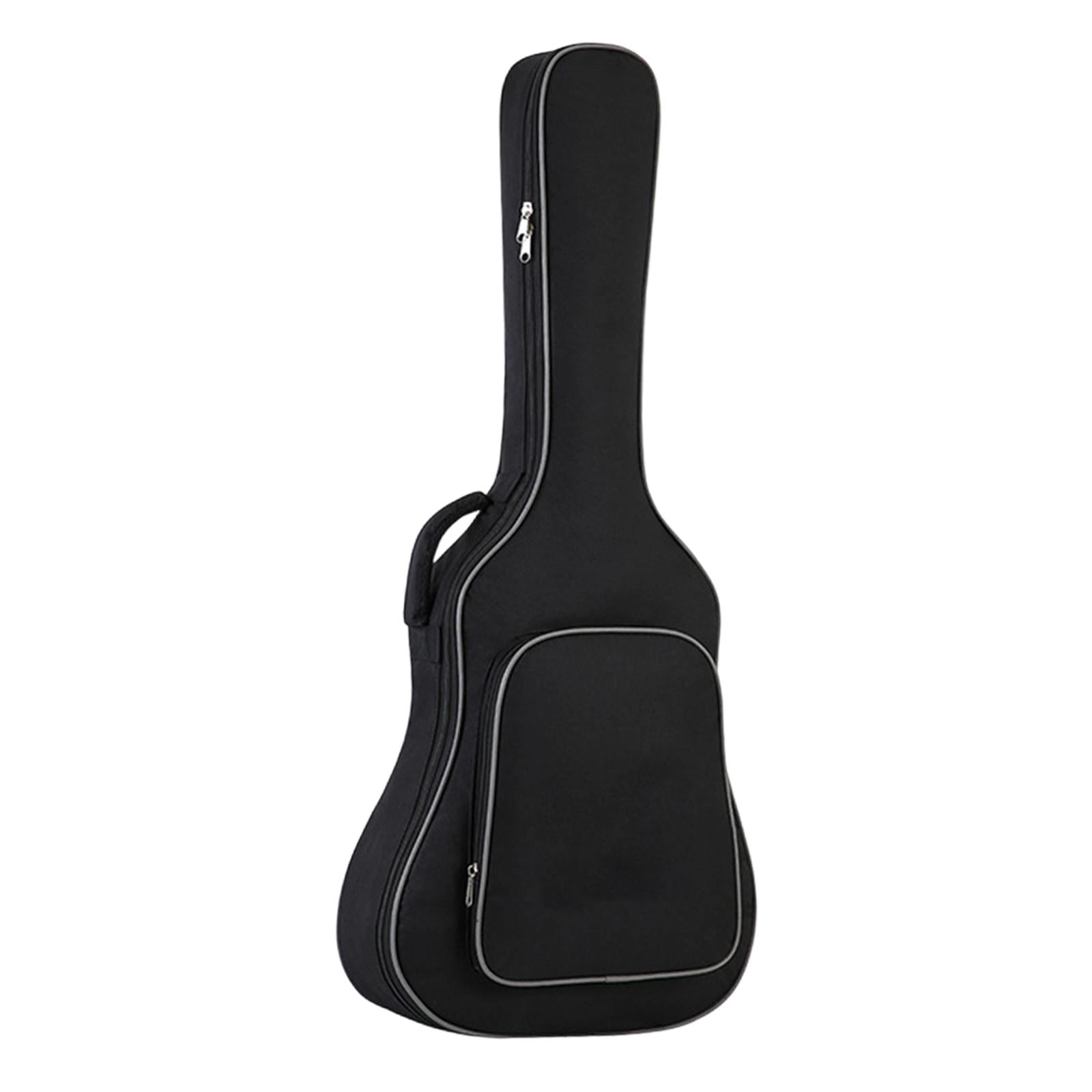 Guitar Bag Gig Bag Backpack Canvas Water Resistant Lightweight Shockproof for Electric Acoustic Guitar