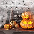 thumbnail image 1 of Halloween Decorations Artificial Spider Web Super Stretch Cobwebs With Fake Spiders Scary Party Scene Decor Indoor Outdoor Props, 1 of 5