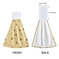 thumbnail image 3 of Yayeee Kitchen Hanging Hand Towels Set of 2 with Loop Bathroom Absorbent Tie Towel, Cute Bee Pattern, 3 of 7
