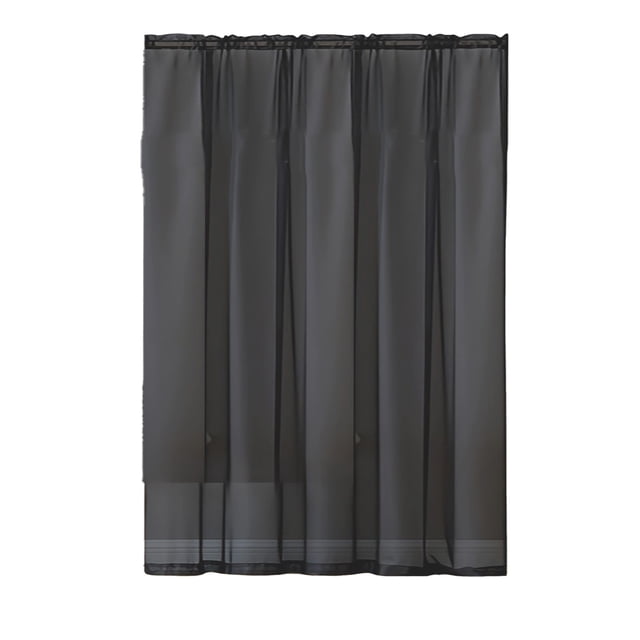 kyusrd Home Office Decor Specials!Solid Color Curtains Gauze Curtains Semi Shade Curtains Curtains Polyester Curtains Decorative Curtains Through The Rod Models Curtains