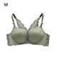 thumbnail image 1 of Sujetador sin costuras Apertura frontal Ropa interior de encaje Sin cables Sexy Bralette transpirable Racerback, Verde, 34/75 Speravity AP001113-06, 1 of 7