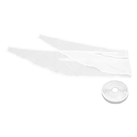

Window Seal Lock Cloth Air Conditioner Seal Cloth Portable Air Conditioner Sealing Cover Air Conditioner Parts Accessories White
