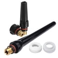 thumbnail image 3 of 63PCS TIG Welding Torch Stubby Gas Lens #10 Glass Cup Kit for WP-17/18/26, 3 of 9