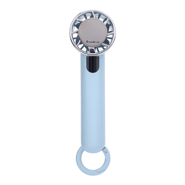 Portable Handheld Mini Turbo Fan with Keychain, 5-Speed Handheld Mini Fan, Portable Pocket Cooling Fan, for Outdoor Travel, Indoor