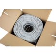thumbnail image 2 of VIVO Gray 250ft Bulk Cat6, CCA Ethernet Cable, 23 AWG, UTP Pull Box, Cat-6 Wire, Indoor, Network Installations, 2 of 4