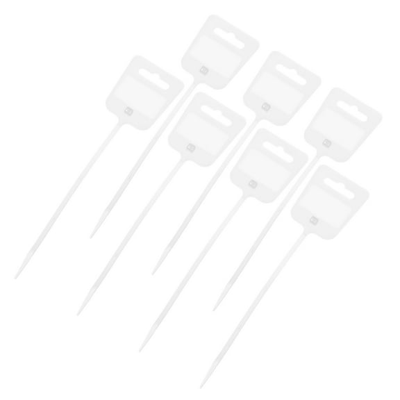 Uxcell 50pcs Marker Cable Zip Ties, 9.8 Inch Self-Locking Nylon Label Tags Zip Tie Wraps Ties Wire, White