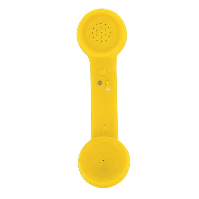 Retro Telephone Handset, with HD Speaker, Volume Control, USB Charging, for Cell Phone, Computer