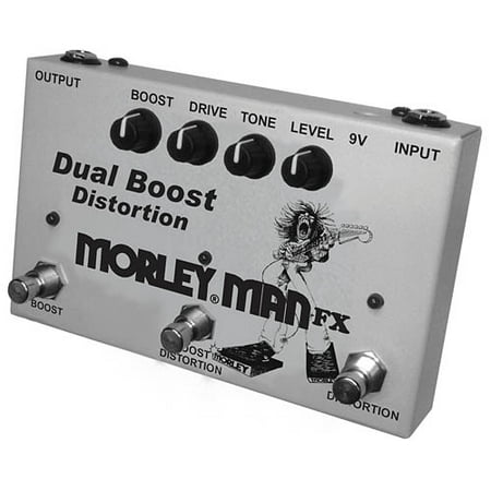 Morley Dual Boost Distortion Pedal (Best Dual Distortion Pedal)