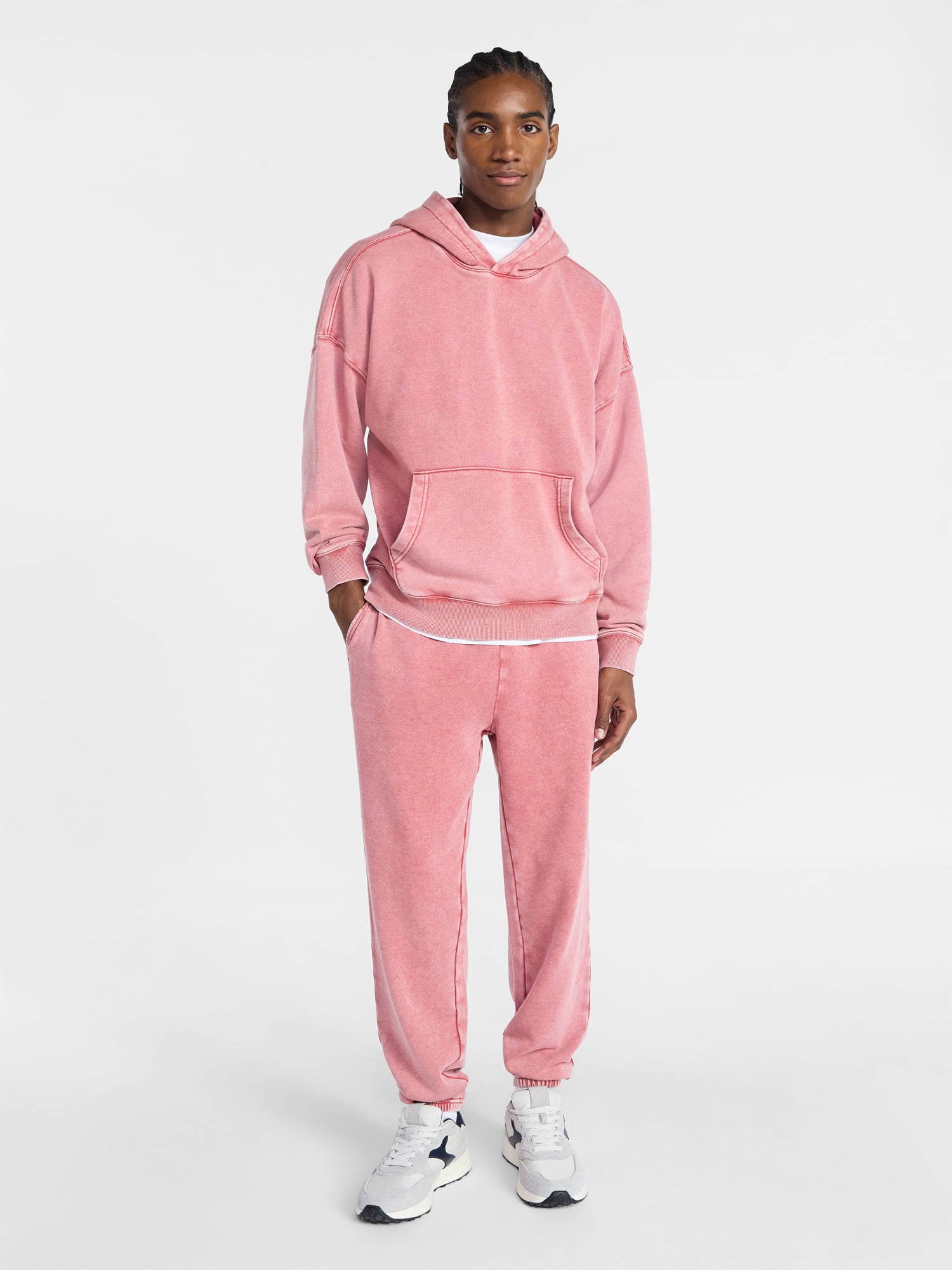 No Boundaries Soft Fleece Jogger Sweatpants, 30'' Inseam, Men's XS-4XLT