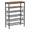 thumbnail image 1 of Zapatero MILEFA, 6 niveles, metal, gran capacidad, 24 pares, 1 of 9