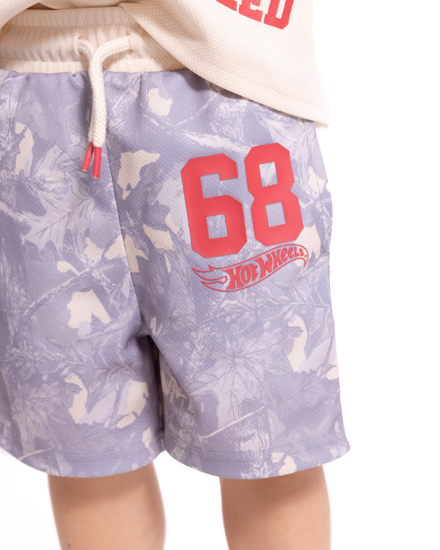 Hot Wheels Toddler Boys Mesh Graphic Shorts, Sizes 12M-5T