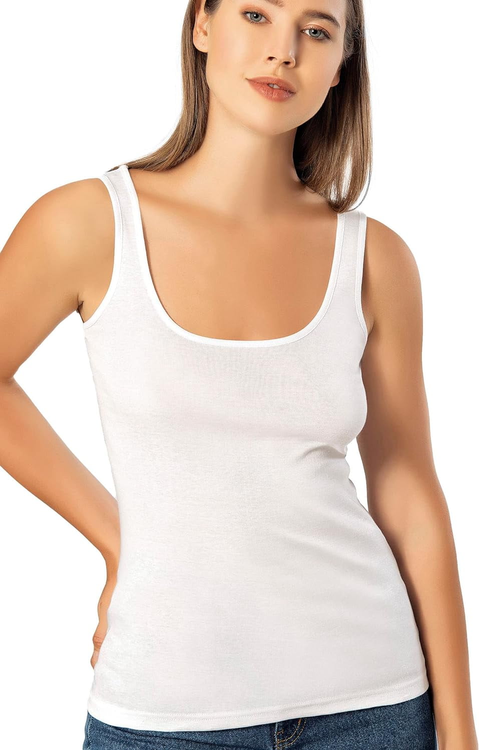 トップス PHEENY Cotton shirring camisole PHEENY/COTTON SHIRRING CAMISOLE(GREEN)