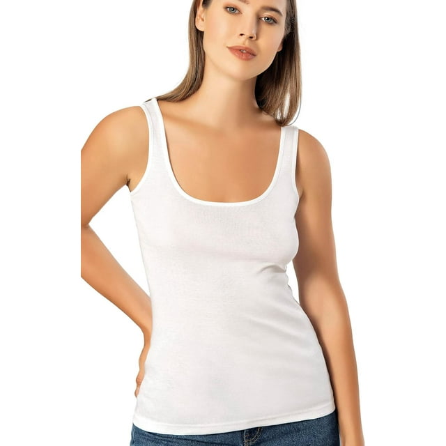 GHSDFBB Camisoles en Coton pour Femmes, Débardeurs Confortables et Doux