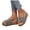 Silver, variant on Wedge Sandals for Women Open Toe Cork Footbed Platform Sandals Slip On Fashion Studded Backless Mules Silver Size 7.5