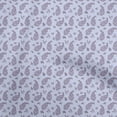 thumbnail image 1 of oneOone Cotton Silk Light Purple Fabric Florals Fabric For Sewing Printed Craft Fabric By The Yard 42 Inch Wide, 1 of 5