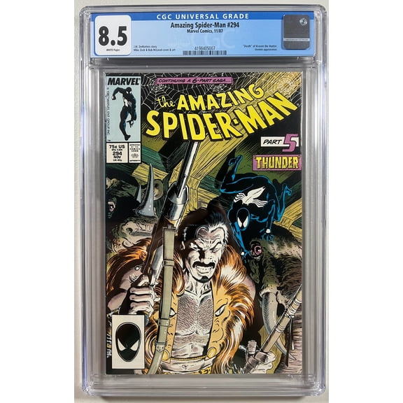 Amazing Spider-Man #294 - CGC 8.5 Comic Book