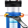 thumbnail image 3 of Geekpure 10-Inch Whole House Water Filter Housing 4.5"x10"1-Inch Outlet/Inlet with Wrench and Bracket, 3 of 8