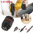 thumbnail image 4 of 13mm Chuck Set Hand-Tight Self-Locking Chuck Impact Electric Hammer Wrench Conversion Round Hexagon Handle, 4 of 6