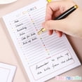 thumbnail image 5 of Grocery List Pads/My Chores Pads: To-Do List Notepads - Magnetic Refrigerator Memo Pad - Shopping List - Reminders Tear Off Grocery Notepad, 1Pc Shopping List Pad for Home, 1Pc(White1,7.5x4.5"), 5 of 9
