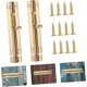 thumbnail image 5 of unique 2pcs Deadbolt Lock Door Buckle Cabinet Safety Locks Sliding Bolt Locks for Doors, 5 of 5