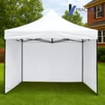 thumbnail image 5 of Carpa 3 x 3 Metros Toldo Lona Impermeable Plegable Para Jardin Color Blanco Practiksa  Carpa con Pared, 5 of 5