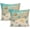 Sea Turtles, variant on Cherry Blossom Decorative Throw Pillow Covers Set of 2, Pink Floral Pillow Cases Cushion Covers for Sofa Bed Couch Chair 18x18 Inch, Pink Living Room Couch Decor