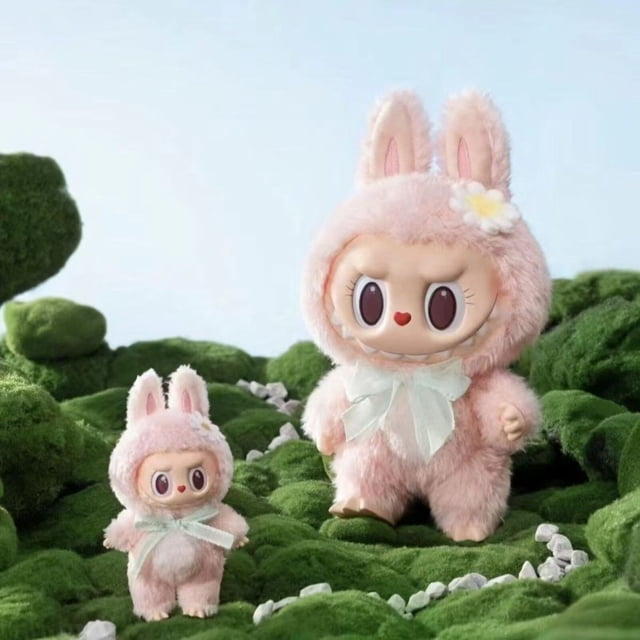 ¡Venta de liquidación! Muñeca de peluche de macarrón de Labubu de Pop Mart - Modelo oculto Muñeca de peluche adorable, regalo de juguete, muñeca de trapo