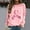 Pink, variant on CLOISE Cancer Sweatshirt Women Breast Cancer Awareness Sweatshirt Daisy Ribbon Pink Crewneck Long Sleeve Shirts Cancer Fight Blouses Comfy Pullover Tops Fall Clothes Black XL