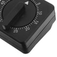 thumbnail image 3 of TABLETREANDS Compact Abs Black Kitchen Timer Mechanical Timer For Cooking And Baking 1Pcs, 3 of 8