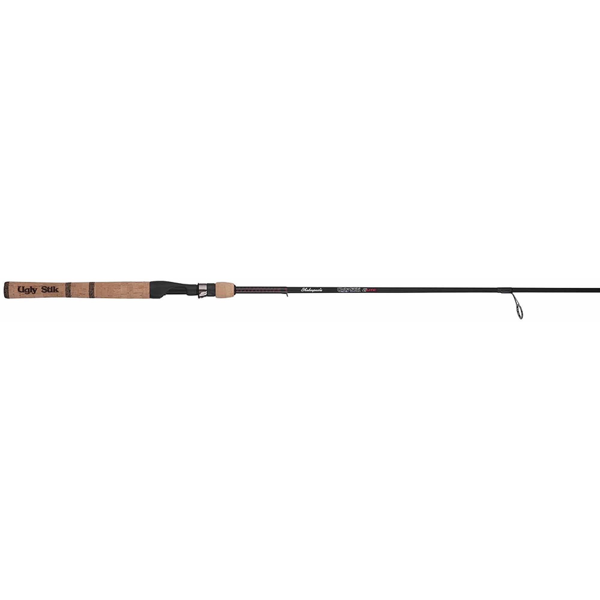 NEW SHAKESPEARE UGLY STICK GX2 6 FT 2 PC MED ACT SPIN ROD A 