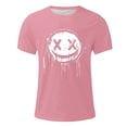 thumbnail image 4 of Blusas y camisas de manga corta y cuello redondo para hombre. Blusas/camisetas de manga corta con cuello redondo y estampado de Halloween para hombre. Blusa para hombre., 4 of 5