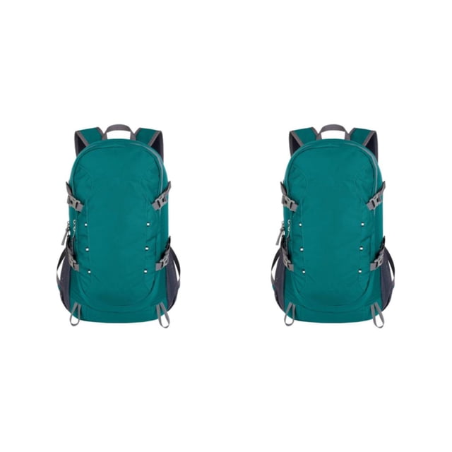 ZheElen Durable And Lightweight Backpack For Backpacking Trips Easy To Nylon Backpack Lightweight Camping dark green 2Set