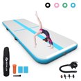 thumbnail image 1 of Goplus13FT Inflatable Gymnastics Tumbling Mat w/ Pump Indoor Outdoor Navy, 1 of 10