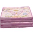 thumbnail image 1 of 2 cajas de servilletas estampadas con mariposas, desechables, moradas, para escritorio, mesa, libros, bodas, fiestas, pulpa de madera, 1 of 6