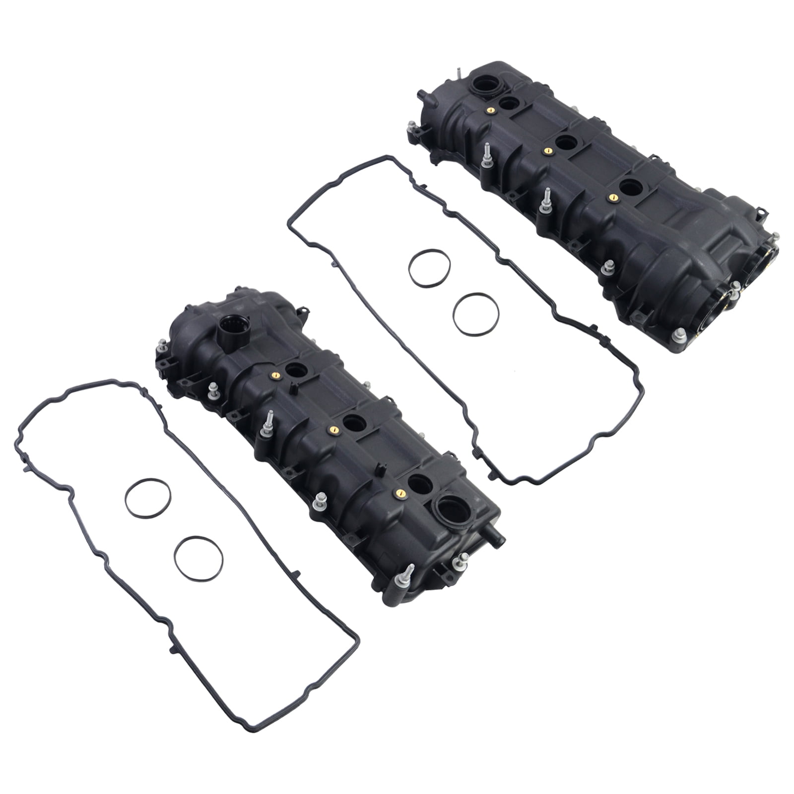 GELUOXI Pair Valve Covers w/ Gaskets Fits 11-19 Chrysler Dodge Jeep Ram 3.6L Pentastar 5184069AN