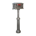 thumbnail image 2 of Traditional Curbside Mailbox with Bradford Surface Mount Mailbox Post - Copper, 2 of 2