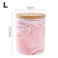 thumbnail image 2 of Tarro de aperitivos para perros, bote de cerámica y madera para alimentos para mascotas, tarro de almacenamiento de galletas para perros, 2 of 6