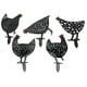 thumbnail image 5 of Estaca de pollo, juego de 5 estacas de pollo, estacas decorativas, estatua de jardín, artesanía excepcional, 5 of 8