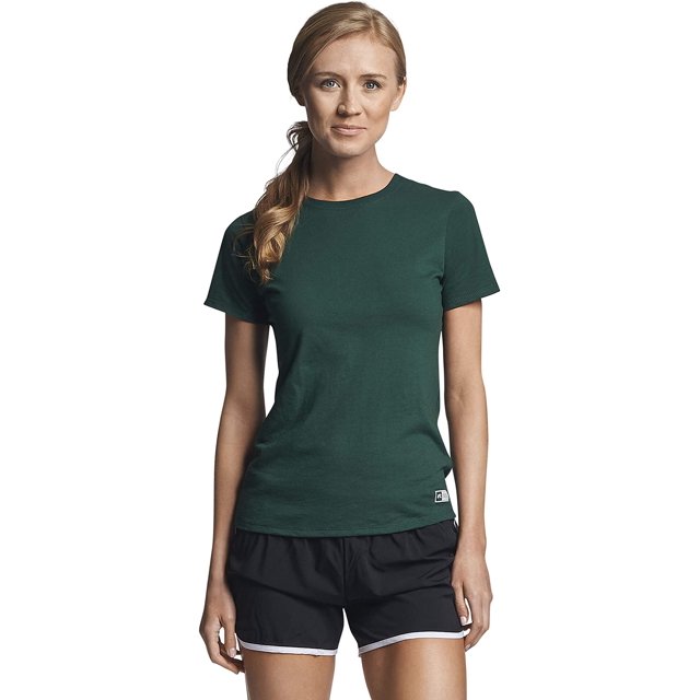 Russell Athletic T-Shirts Performance en Coton pour Femmes
